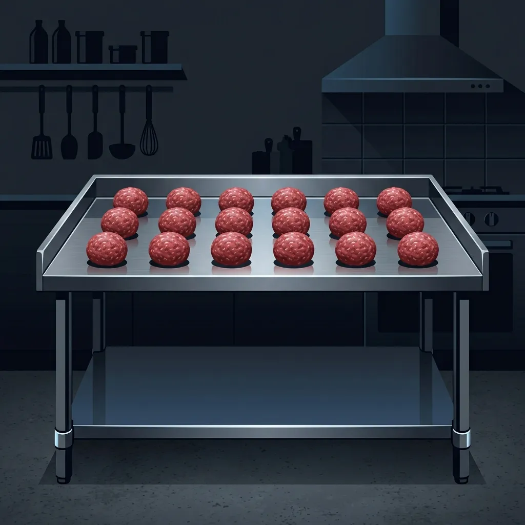 Five Guys Meat Prep