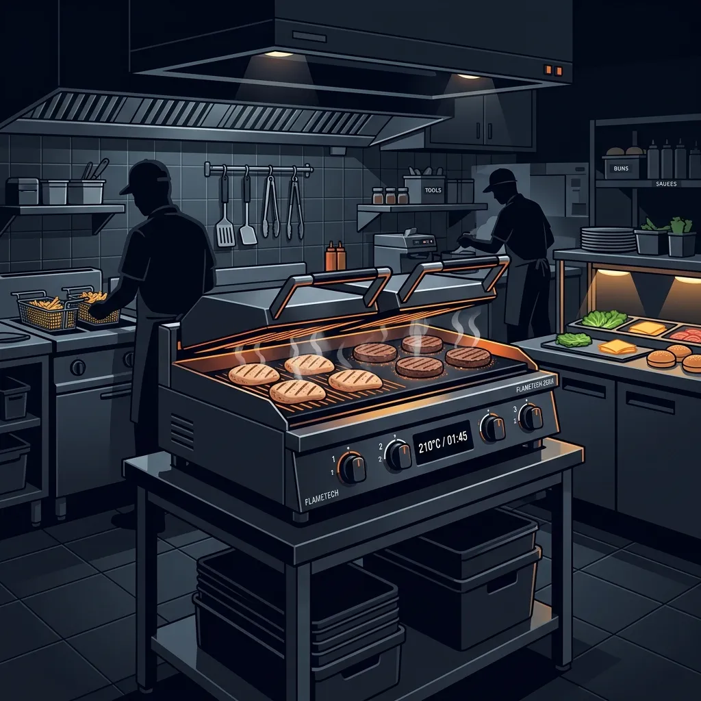 McDonald's Platen Grill