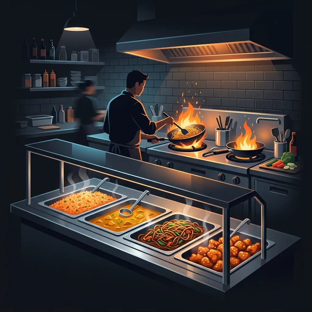 Panda Express Steam Table